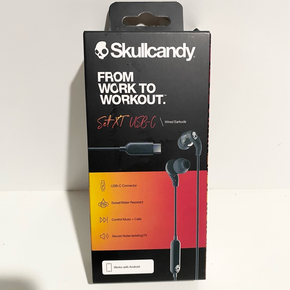 Skullcandy‎ Set XT USB-C Earbuds - Black